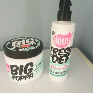 The Doux Big Poppa and Fresh to Def Hair Products